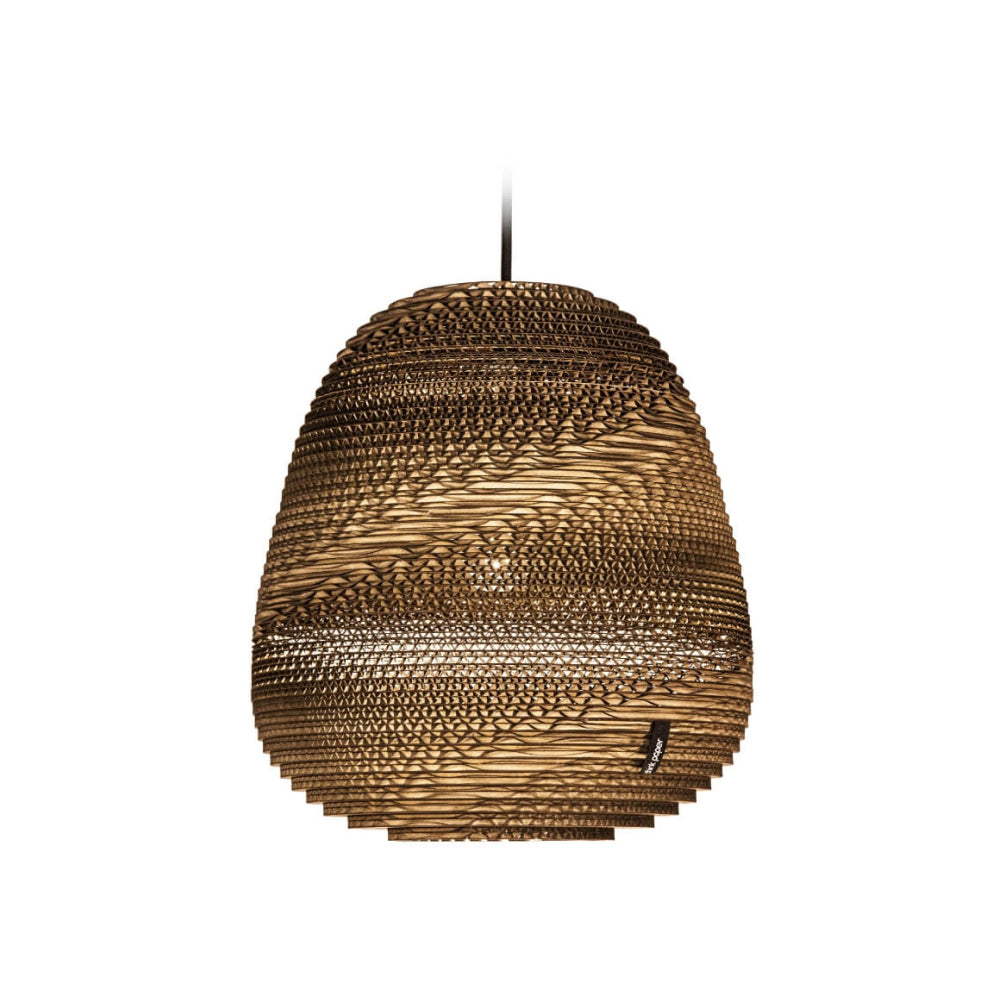 Binky Pendant - Natural Kraft