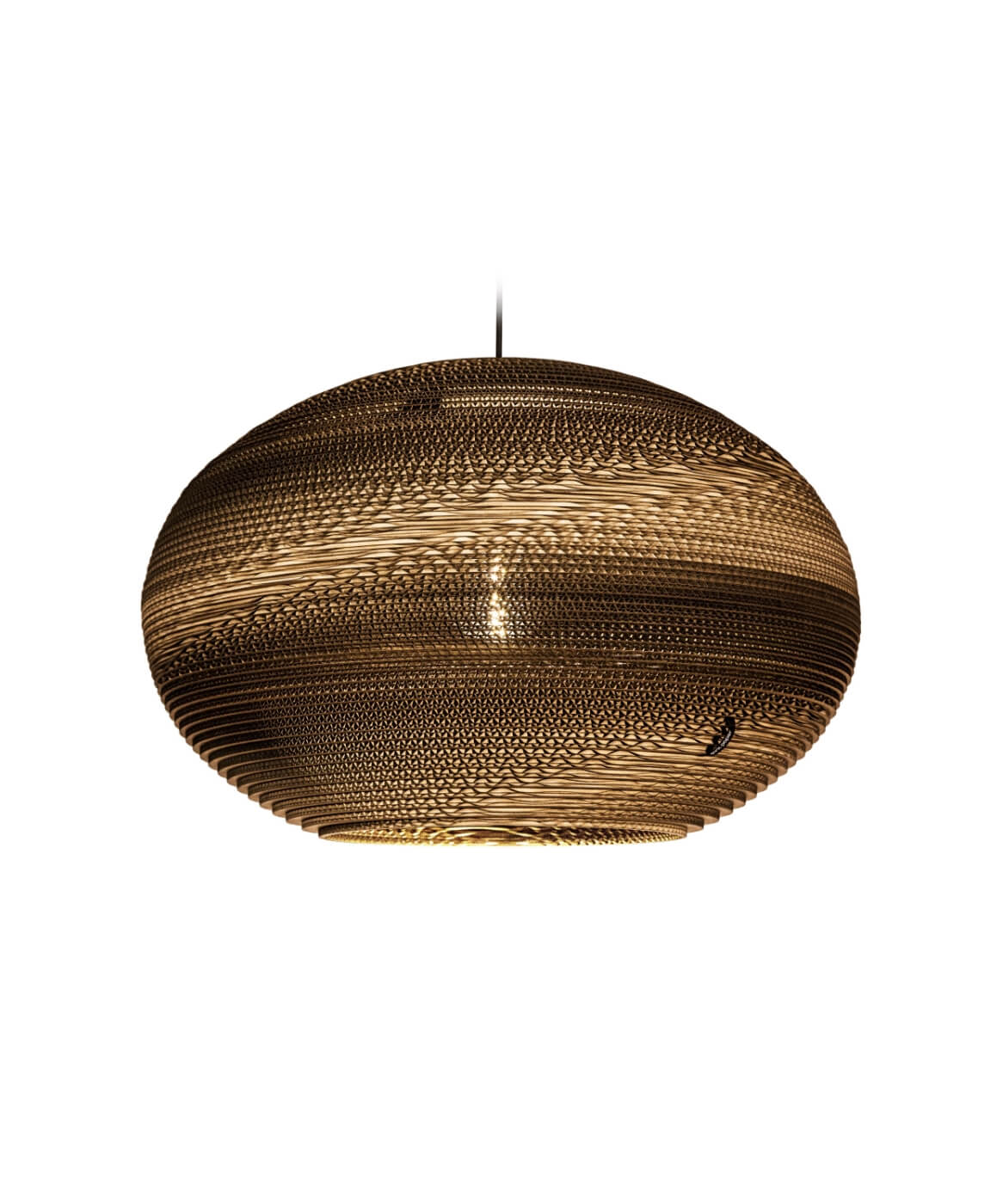 Classy Pendant - Natural Kraft