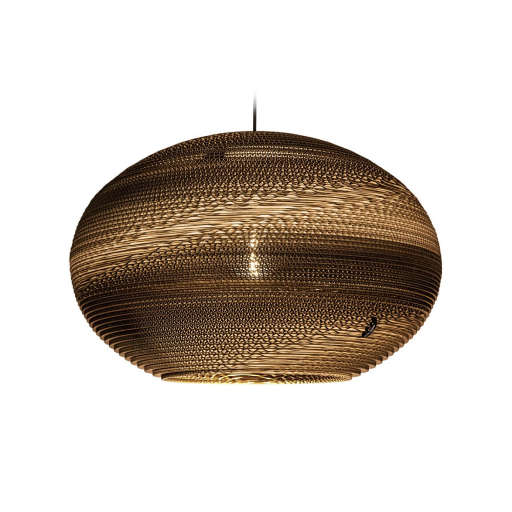 Classy Pendant - Natural Kraft