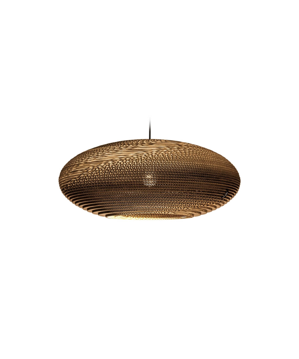 Jazzy Pendant - Natural Kraft