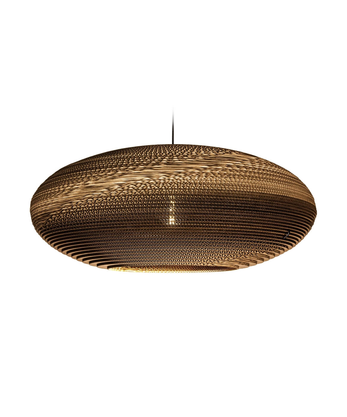 Jazzy Pendant - Natural Kraft
