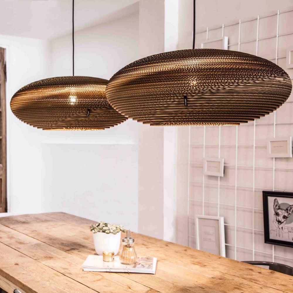 Jazzy Pendant - Natural Kraft