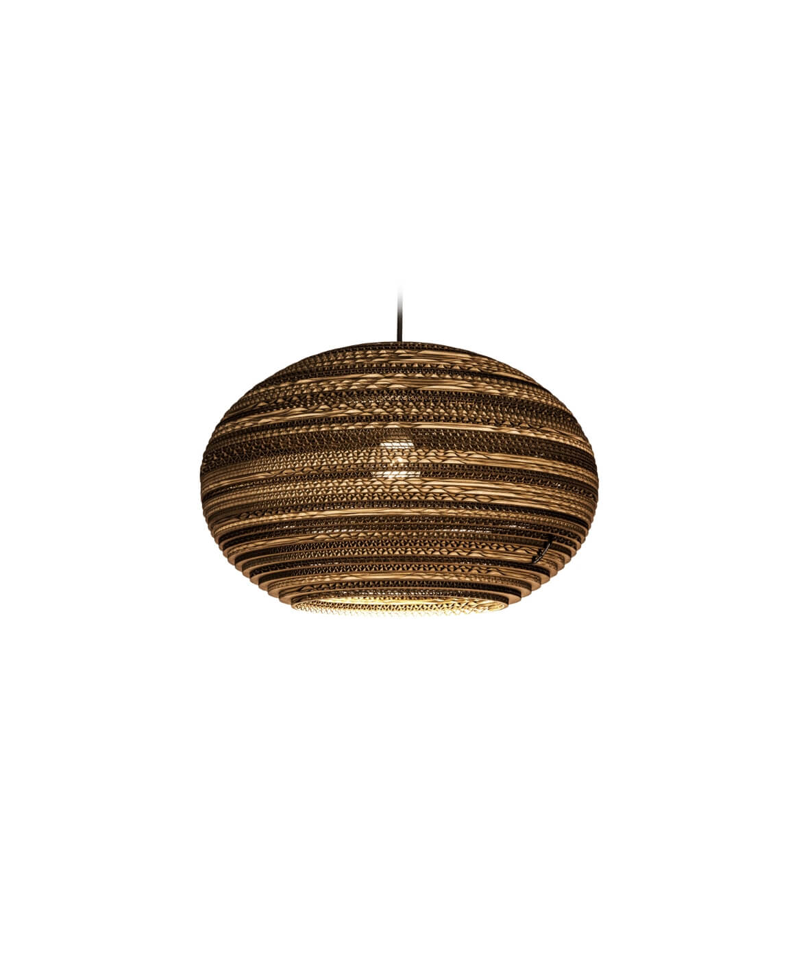 Lazy Pendant - Natural Kraft