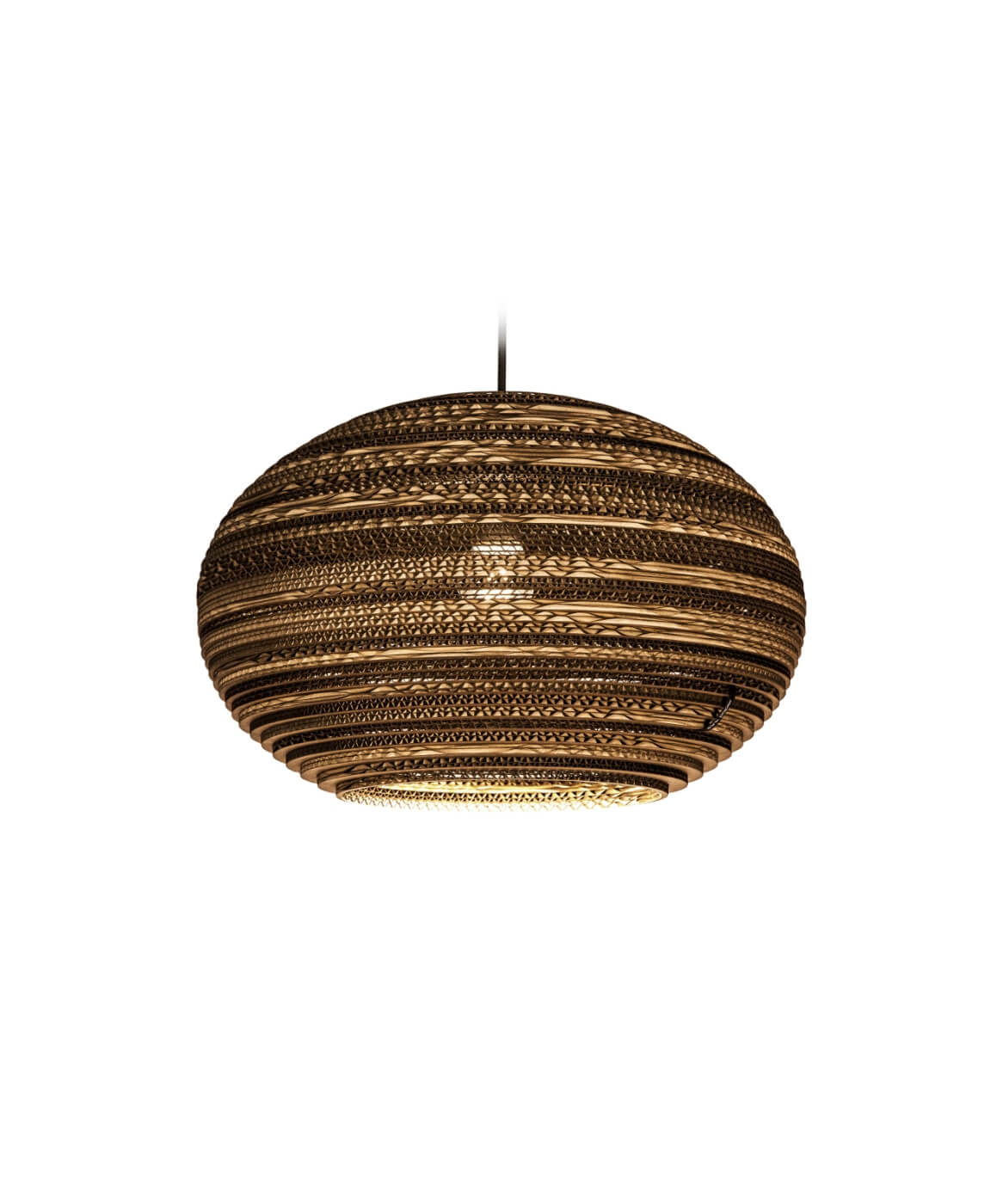 Lazy Pendant - Natural Kraft