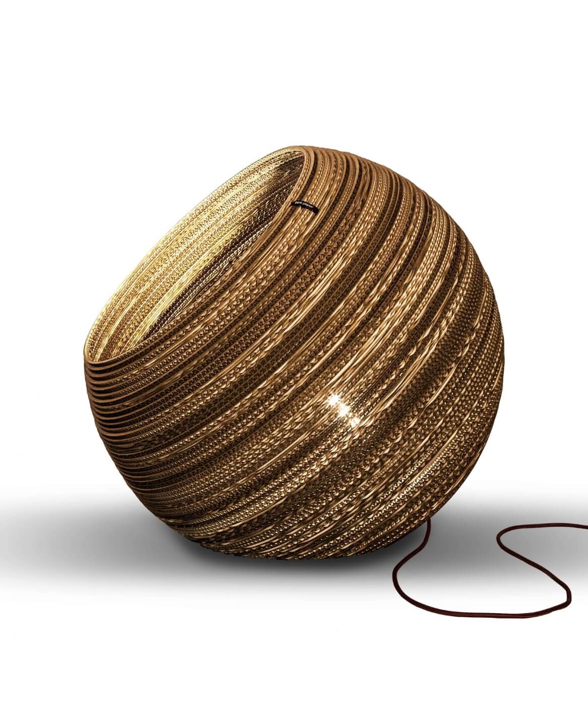 Globe Floor/Table - Natural Kraft